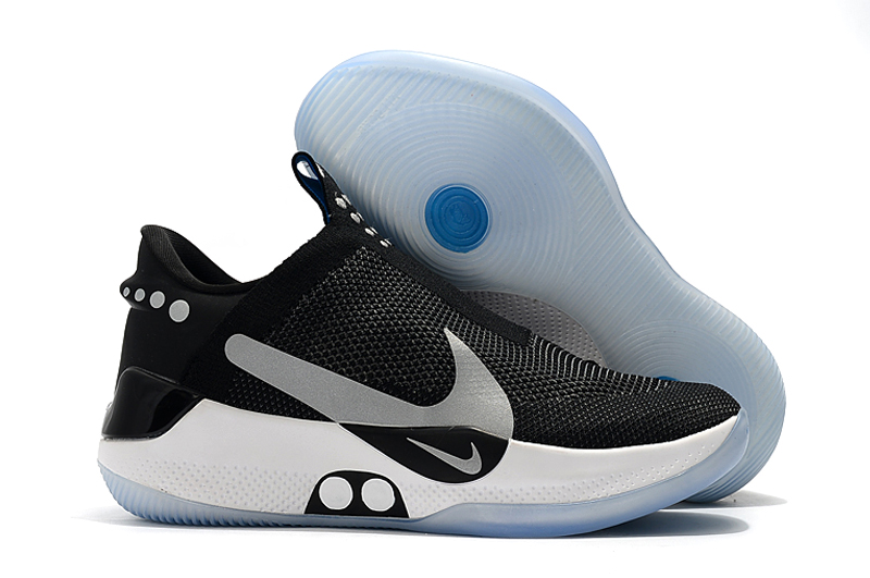 Nike Adapt BB Black Silver White Basketball Shoes